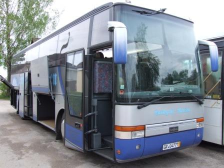 bus rental Madrid, Spain Van Hool 45 50 seats